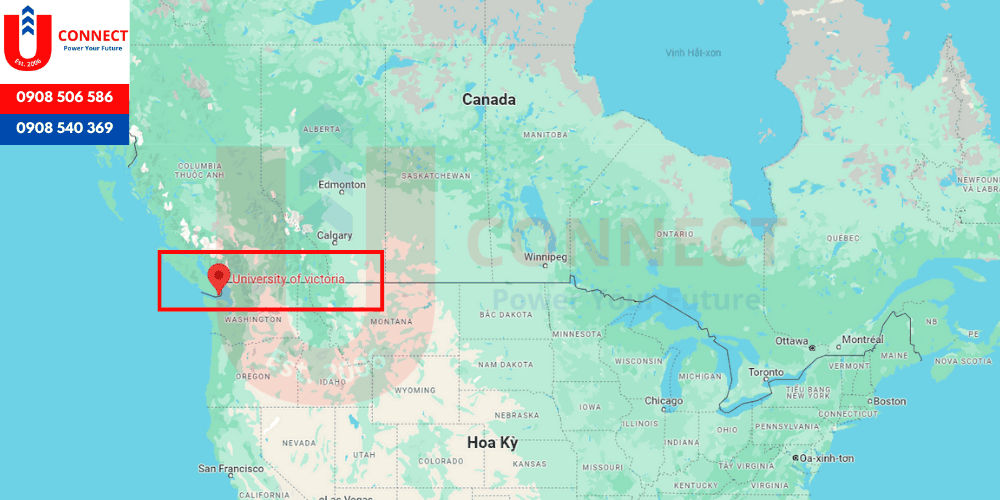 Đại học Victoria, bang British Columbia - Canada